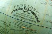 Ancien Globe terrestre Dietrich Reimer AG Circa 1920 1930