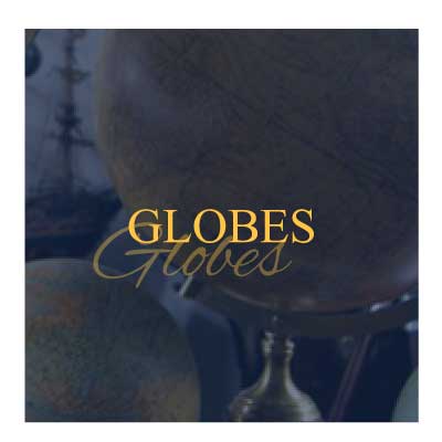 Globes anciens authentiques en vente en ligne