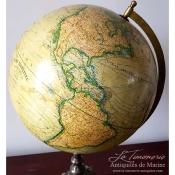 Globe terrestre J. Lebègue & Cie Circa 1870