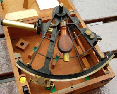  sextant Français Lorieux Hurlimann successeur à paris n°2863 du 19éme
