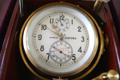 Chronomètre de marine mécanique Kirov 15 rubis