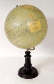 Globe terrestre mappemonde Ch Périgot ALP Mouraux XIXème siècle 1870